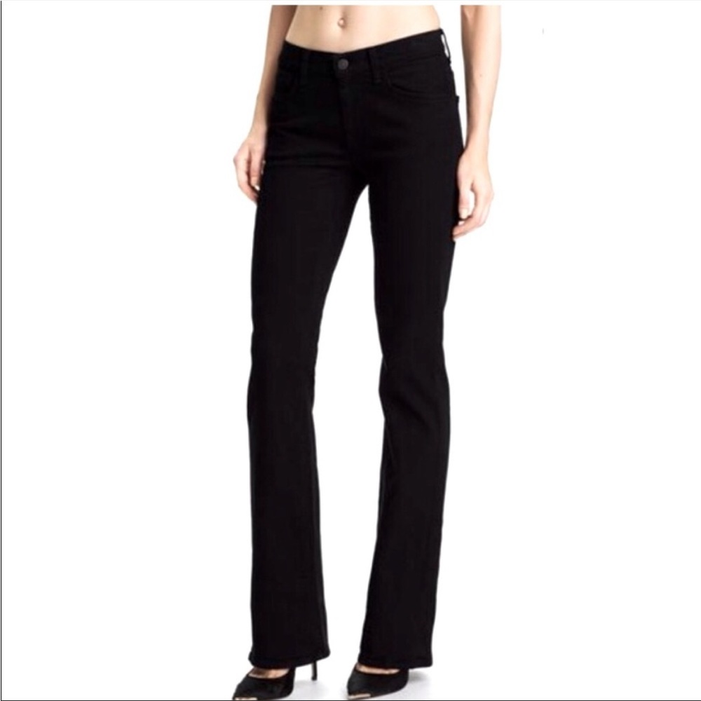 7 For All Mankind Karah Bootcut Jeans in Black
Size 27